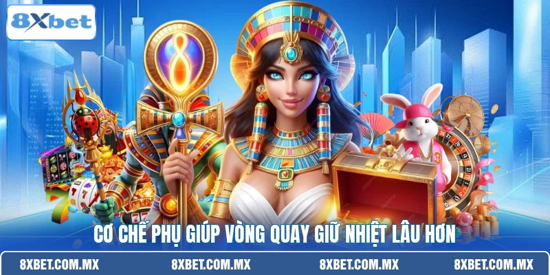 Cơ chế phụ giúp vòng quay giữ nhiệt lâu hơn